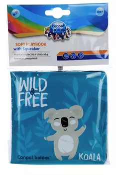 Книжка Canpol с пищалкой