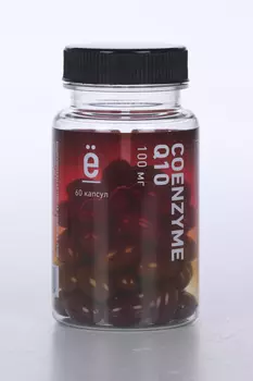 Коэнзим Q10 Ёбатон 100 мг, 60 шт, капсулы
