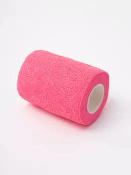 Когезивный тейп Kinexib, розовый 7,5см*4,5м
