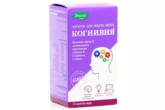 Когнивия, 14,5 г, 10 шт, пакет-саше Эвалар