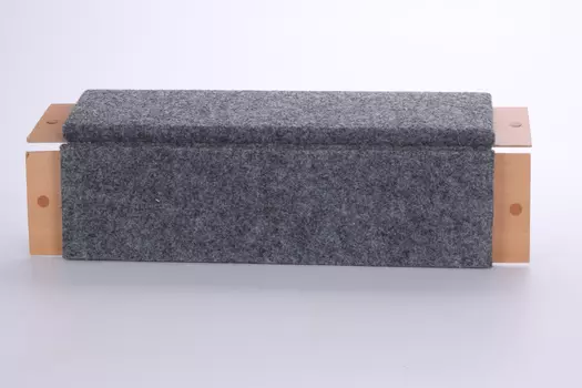 Когтеточка Чистый котик №1Б ковровая угловая 60х14х2 см