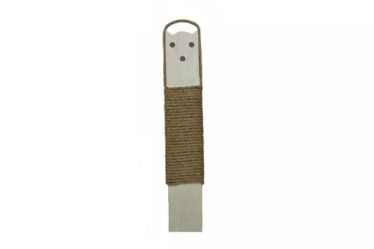 Когтеточка-доска №15 Чистый котик двусторонняя джут 10х50 см