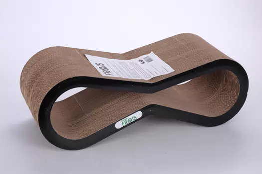 Когтеточка FRAIS из картона 60х20х22 см малибу черная