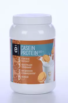 Коктейль Ёбатон белковый Caseine Protein Печенье, 900 г
