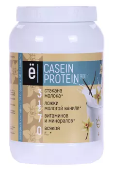 Коктейль Ёбатон белковый Caseine Protein Ваниль, 900 г
