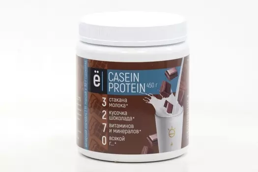 Коктейль Ёбатон вечерний casein со вкусом шоколада 450 г