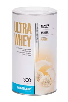 Коктейль MAXLER Ultra Whey Vanilla Ice Cream, 300 г