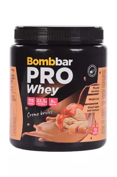 Коктейль PRO Whey Bombbar со вкусом Крем-брюле, 450 г
