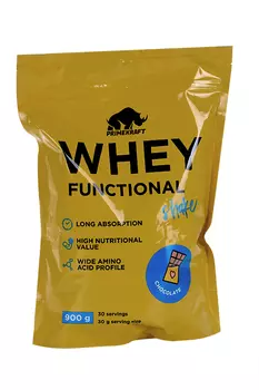 Коктейль протеиновый Whey Functional Shake со вкусом Шоколад, 900 г