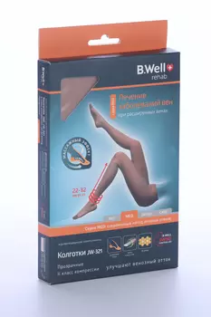 Колготки B Well компр MED 2 класс JW-321 р 5 натур