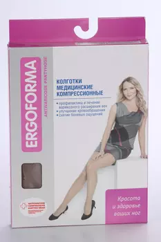 Колготки Ergoforma 1 класс компр бронз (112) р 3