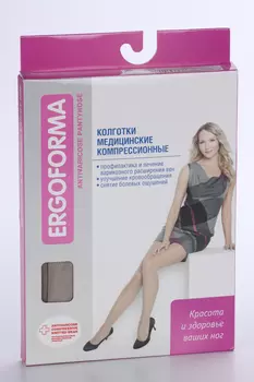 Колготки Ergoforma 1 класс компр телес р 5