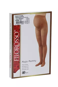Колготки FILOROSSO Lux д/беременных компрессионные 40 den 1 класс бежевый р.2