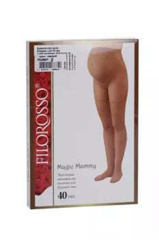 Колготки FILOROSSO Lux д/беременных компрессионные 70 den 1 класс черный р.2