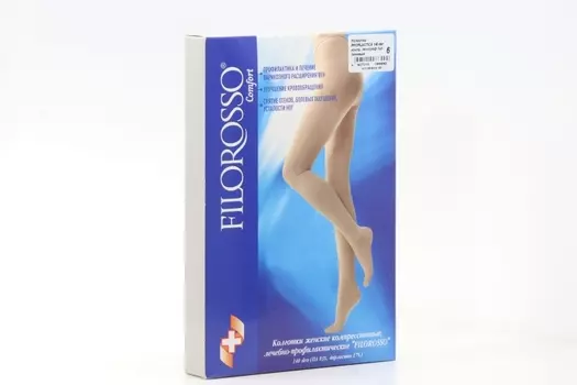 Колготки FILOROSSO Profilactica компресс лечеб-профилакт 140 den 1 класс бежевый р 6