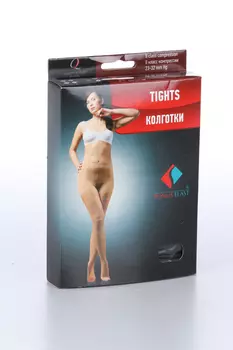 Колготки Тонус Эласт Люкс лечеб-профилакт 2 класс компрессии рост 1 черный р 4