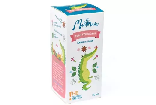 Коли Крокодил капли от колик, 20 мл