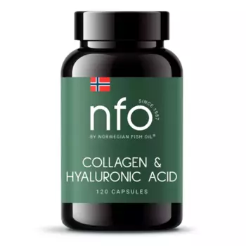Коллаген+Гиалуроновая кислота NFO, 120 шт, капсулы