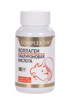 Коллаген и Гиалуроновая кислота, 60 шт, капсулы