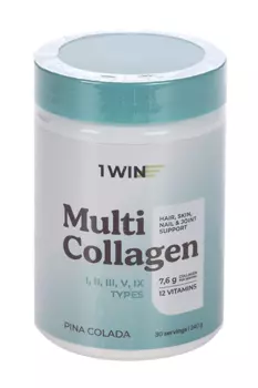 Коллаген комплекс 1WIN MULTI Пина Колада 30порц, 240 г