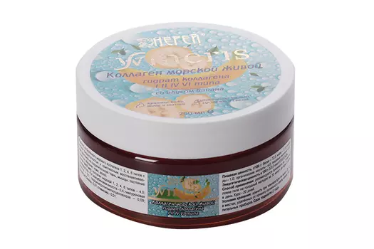 Коллаген Нерей Wineris морской живой банановый, 200 мл