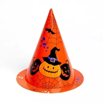 Колпак Страна Карнавалия «Тыковка», набор 6 штук