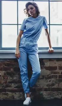 Комбинезон Цветоформа женский медицинский М 91 р 48 голубой