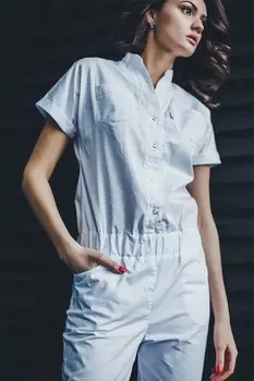 Комбинезон Цветоформа женский медицинский М 92 р 48 белый