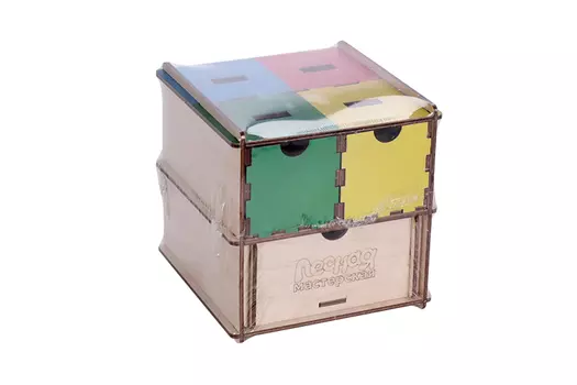 Комодик-сортер развивающий "Умный куб"