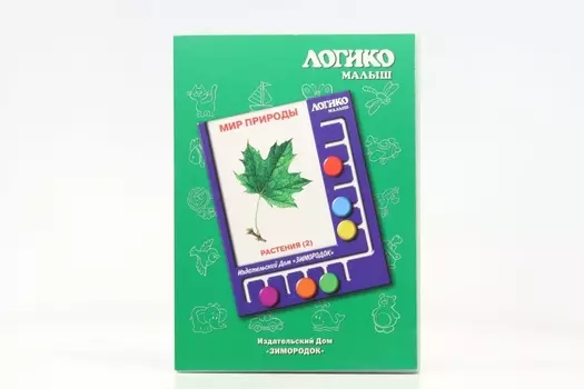 Комплект карточек к планшету Логико-малыш мир природы растения 2