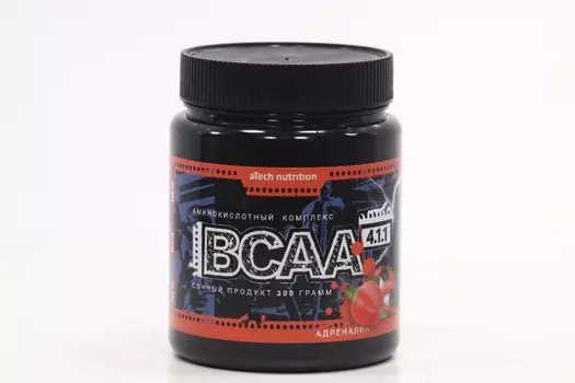 Комплекс аминокислотный aTech Nutrition BCAA 4.1.1 Power Balance адреналин, 300 г