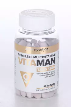 Комплекс aTech nutrition Vita Man Витаминно-минеральный, 1 380 мг, 90 шт, таблетки