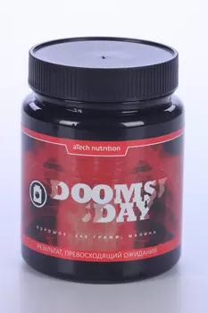 Комплекс Думс Дэй Малина предтренировочный, 0,24 кг, банка