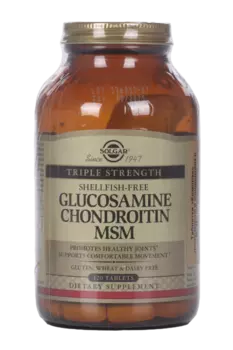 Комплекс Глюкозамин и хондроитин МСМ, 120 шт, таблетки