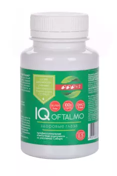 Комплекс IQ Oftalmo здоровые глаза, 84 шт, капсулы