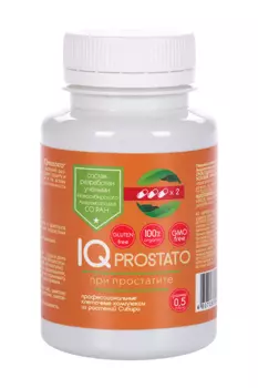 Комплекс IQ PROSTATO от простатита, 84 шт, капсулы