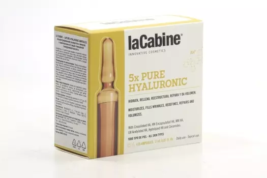 Комплекс La Cabine 5xPure Hyaluronic в ампулах, 2 мл, 10 шт