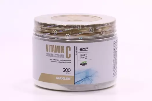 Комплекс Макслер Витамин С содиум эскорбэйт д/иммунитета, 200 г