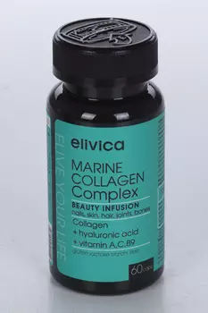 Комплекс морского коллагена Elivica, 60 шт, капсулы