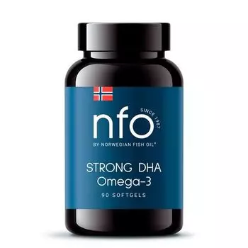 Комплекс Omega-3 NFO Strong DHA, 90 шт, капсулы