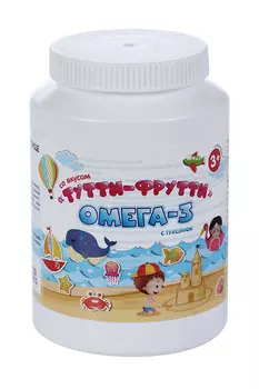 Комплекс Ovie Омега-3 с глицином вкус тутти-фрутти, 90 шт, капсулы