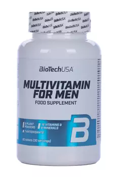 Комплекс витаминно-минеральный BioTechUSA Multivitamin for Men, 60 шт, таблетки