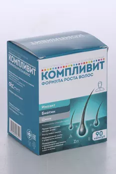 Компливит Формула роста волос, 90 шт, капсулы