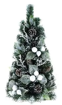 Композиция настенная Ель заснеженная 61см