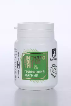 Концентрат Дигидрокверцитин/Гриффония/Магний, 500 мг, 60 шт, капсулы Натурведъ №20