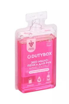 Концентрат Dutybox мыло-пенка д/рук малиновый йогурт, 50 мл