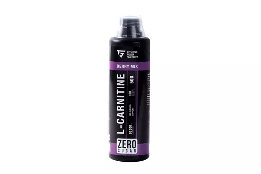 Концентрат Fitness Food Factory L-карнитин 90000 Ягодный микс, 500 мл