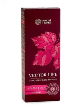 Концентрат Крымский Травник VECTOR LIFE классический с витамином B9, 250 мл, (4603728427911)