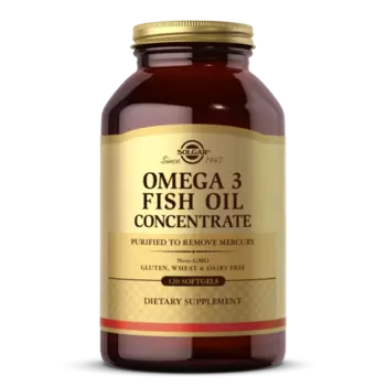 Концентрат рыбьего жира Омега-3, 1 425 мг, 120 шт, капсулы