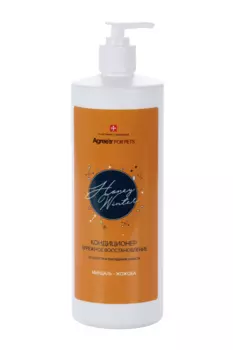 Кондиционер Agrees for pets HONEY WINTER бережное восстановление миндаль/жожоба 1 л